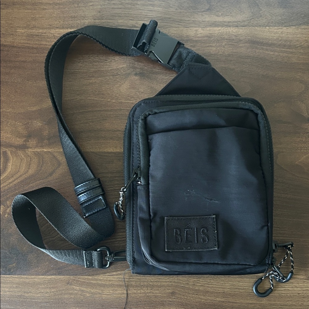 BEIS Black Crossbody Bag